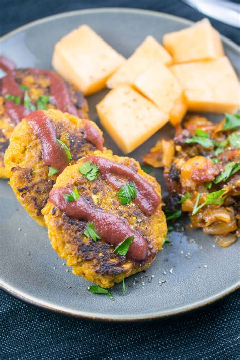 Curried Carrot Fritters Recipe Yup It S Vegan