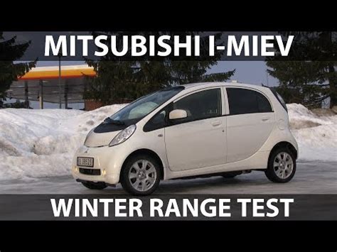 Mitsubishi i-MiEV range test and efficiency