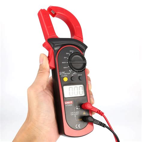 Digital Clamp Meters Unit Dc Ac Volt Ohm Diode Mini Multimeter