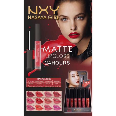 NYX HASAYA GIRL LIP GLOSS 1 BOX 24 PCS Shopee Malaysia