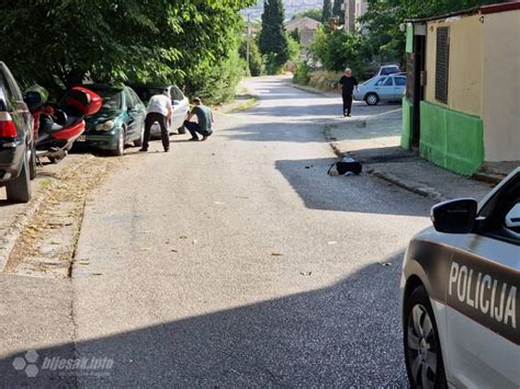 Eksplozivna Naprava U Mostaru O Tetila Automobile I Motocikl Jabuka Tv