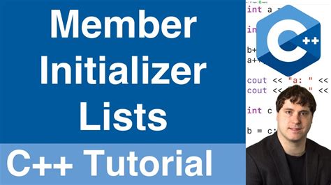 Member Initializer Lists C Tutorial Youtube