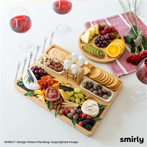 Snapklik Smirly Charcuterie Boards Accessories Large