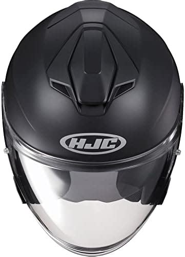 Hjc I Men S Street Motorcycle Helmet Semi Flat Black Medium