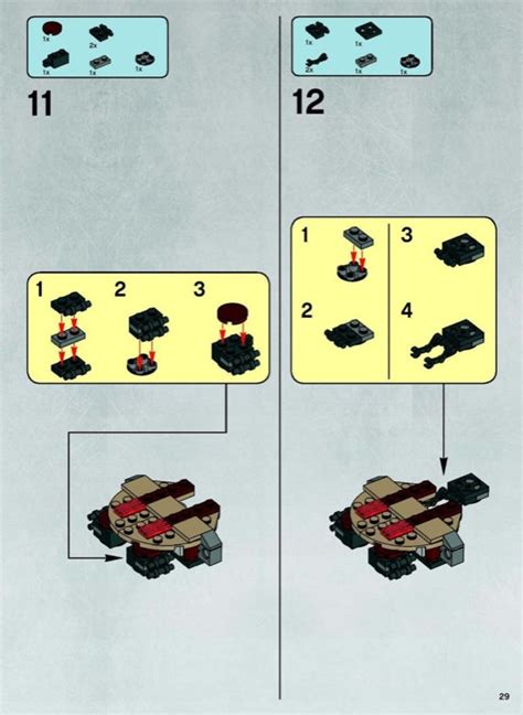 LEGO Instructions For Set 7660 Naboo N 1 Starfighter With Vulture Droid