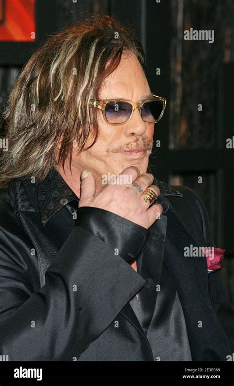 Mickey Rourke arrives at The 14th Annual Critic's Choice Awards, Santa ...