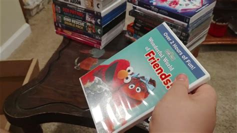 Sesame Street Wonderful World Of Friends Dvd Unboxing Grandma S House Version Youtube