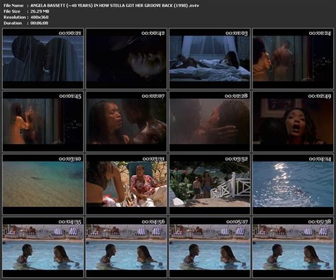 Naked Angela Bassett In How Stella Got Her Groove Back