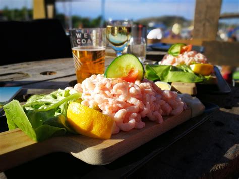 Heavenly shrimp sandwich I ate in the southern archipelago of