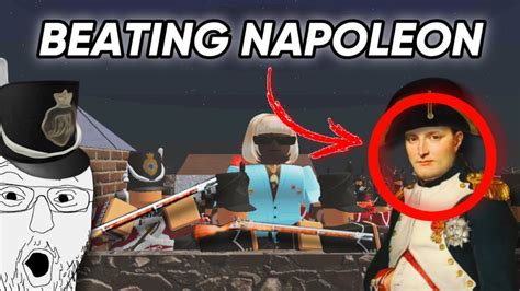 Beating Napoleon In Napoleonic Tower Defense Roblox Youtube