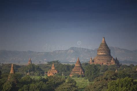 Bagan pagoda in Myanmar stock image. Image of nature - 50048749