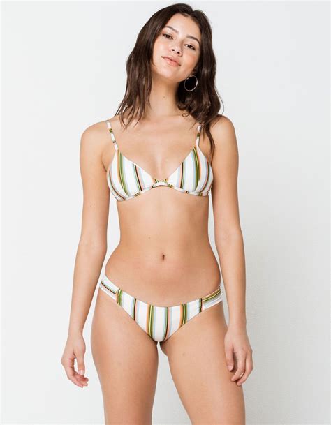 Rvca Isle Triangle Bikini Top In Bikinis Triangle Bikini