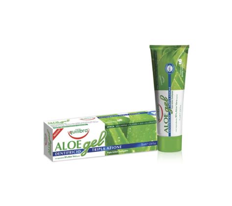 Equilibra Aloe Gel pasta do zębów o potrójnym działaniu 30 aloesu 75 ml