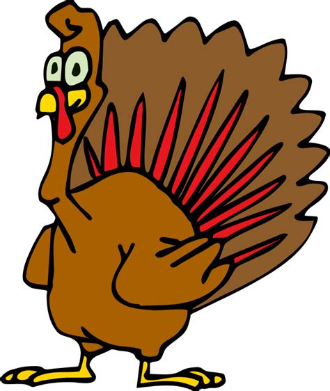 Running Turkey Clipart Png