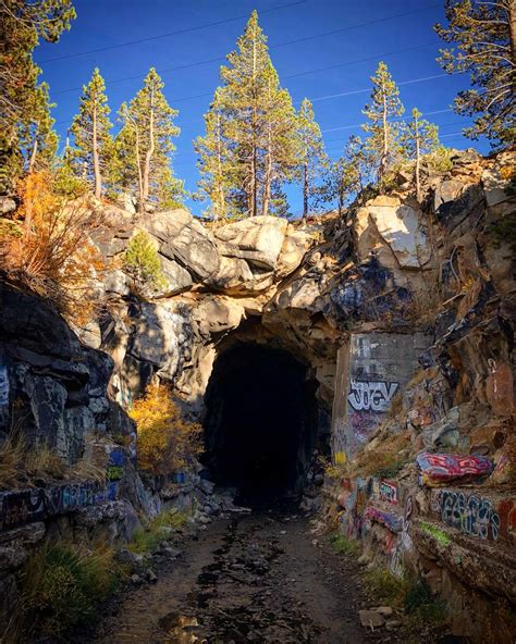 Abandoned Train Tunnels Near Donner Pass, CA, USA : r/hiking