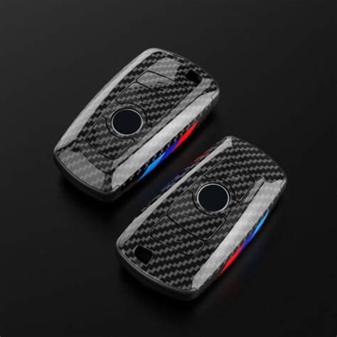 Carbon Fiber Remote Key Fob Cover Case Shell For Bmw Series X X