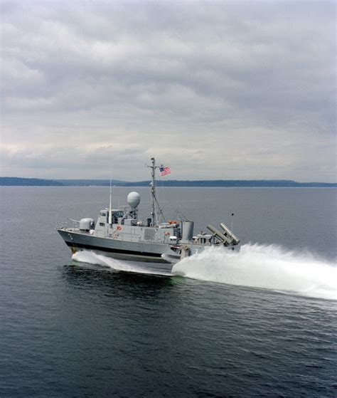 An Aerial Port Quarter View Of The Pegasus Class Patrol Hydrofoil