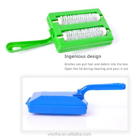 Double Brush Head Handheld Carpet Table Brush Plastic Sweeper Crumb