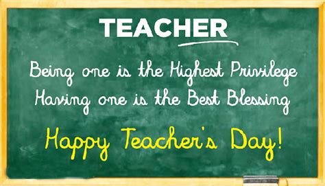 Happy Teachers Day Wishes, Messages & Status 2018 - WishesMsg