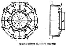 Чертеж ступицы уаз военный мост