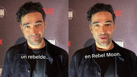 Rebel Moon Alfonso Herrera Se Declara Rebelde Para Divulgar Filme