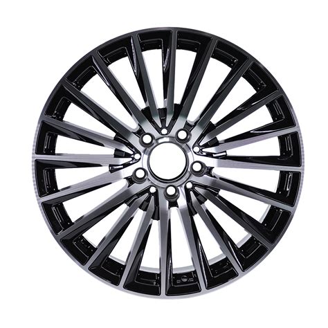 Flow Formed Alloy Wheels Rims 18 19 20 Inch 5X112 Black Machine Face