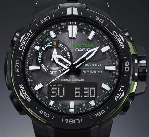 G Shock Casio Pro Trek Altimeter Barometer Compass Casio Protrek