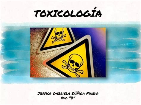 Clase 1 Generalidades De La Toxicología Ppt