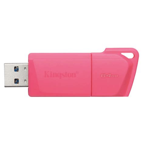 Kingston Usb Flash Drive 64 Gb Usb 3 2 Gen 1 Neon Pink