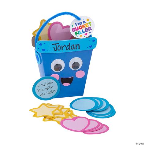 Social Emotional Learning Bucket Filler Craft Kit - Makes 12