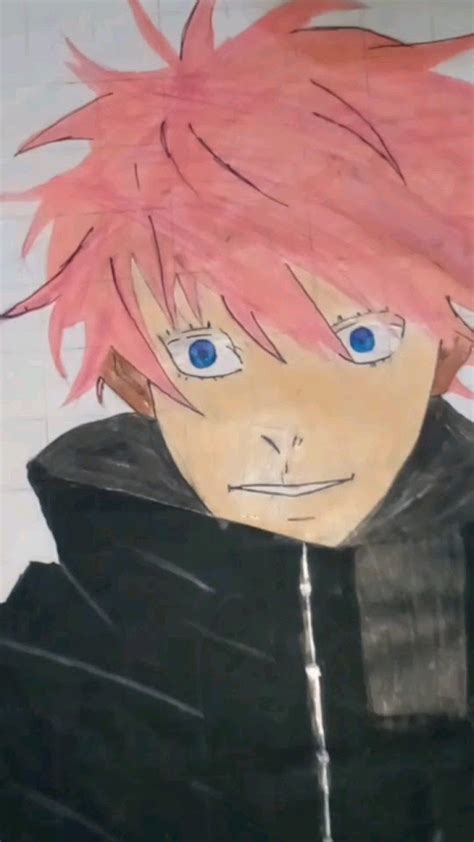 Gojo Satoru Drawing Complete Artsofmind Gojo Praful Anime Drawings