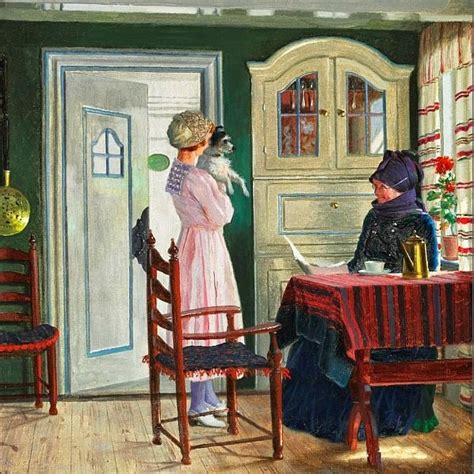 Adolf Heinrich Claus Hansen 1859 1925 Danish Painter Interiors In