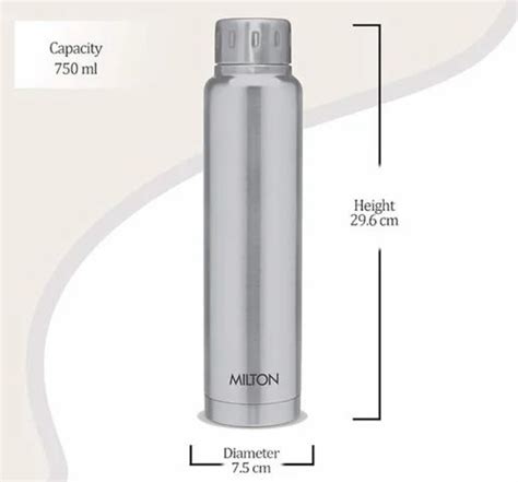 MILTON Elfin Thermosteel Hot and Cold Water Bottle Light Blue ml at Rs piece मलटन