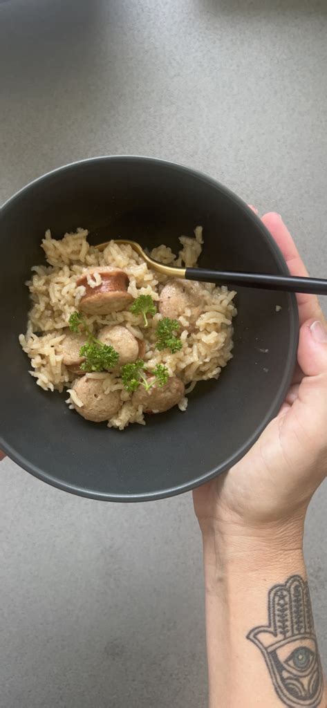 Instant Pot Sausage and Rice