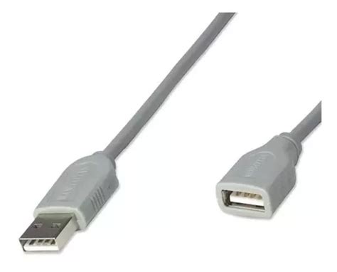 Cable Extension Usb Manhattan Mts A Macho A Hembra Meses Sin