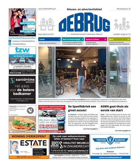 Weekblad De Brug Week Editie Hendrik Ido Ambacht By