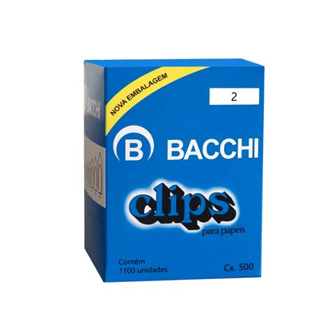 Caixa De Clips Galvanizado A O G Bacchi Unidades