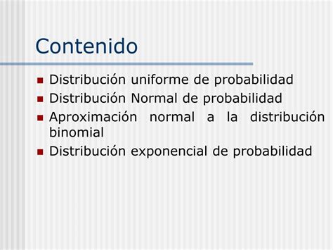 Ppt Distribuciones Continuas De Probabilidad Powerpoint Presentation