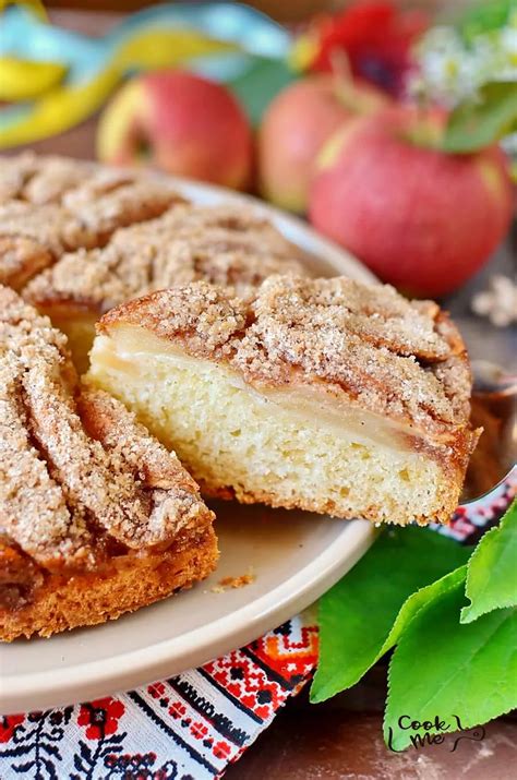 Ukrainian Apple Cake Yabluchnyk Recipe Cookme