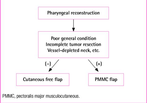 flap selection  pharyngeal reconstruction  scientific diagram