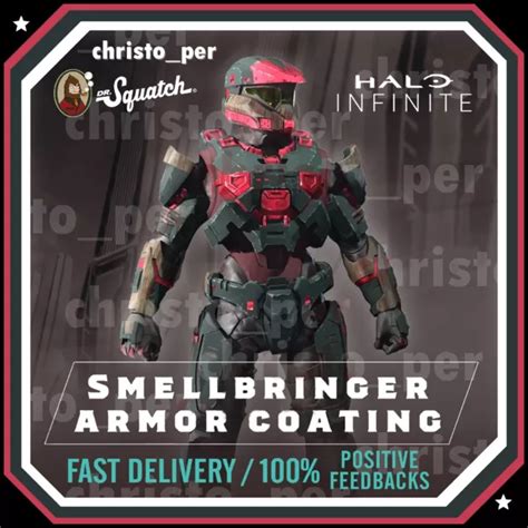 Halo Infinite Dr Squatch Smellbringer Armor Coating Code Dlc