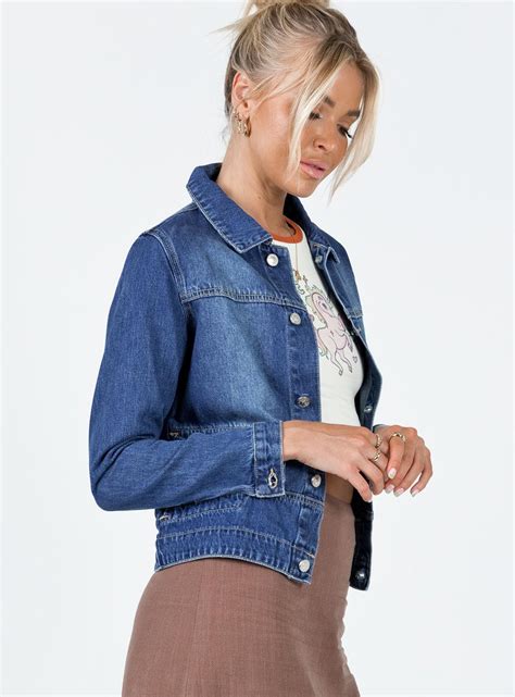 Taya Denim Jacket | Princess Polly USA