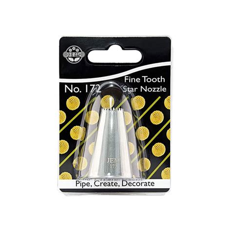 Jem Fine Tooth Open Star Nozzle Nz Bakers Boutique