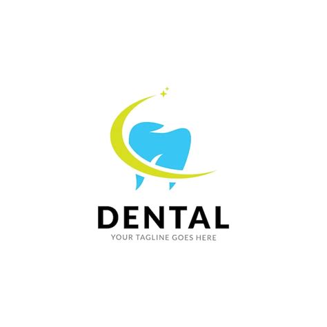 premium vector  dental abstract logo design   smile dental
