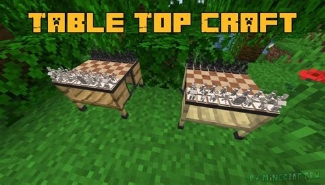 Table Top Craft - настольные игры в майнкрафт/шахматы [1.20.4] [1.19.4 ...