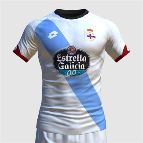 RC Deportivo a Coruña Away 2015 16 replic FIFA 23 Kit Creator Showcase