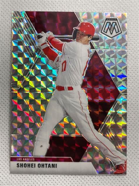 大谷翔平2020 Panini Chronicles Mosaic Silver Prizm 83 その他 売買されたオークション情報