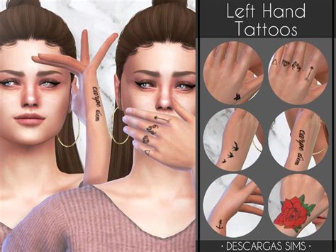 Tattoos P Gina Web De Descargassims Ts Cc Sims Tattoos Sims