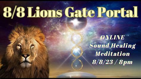 88 Lions Gate Portal Meditation Youtube