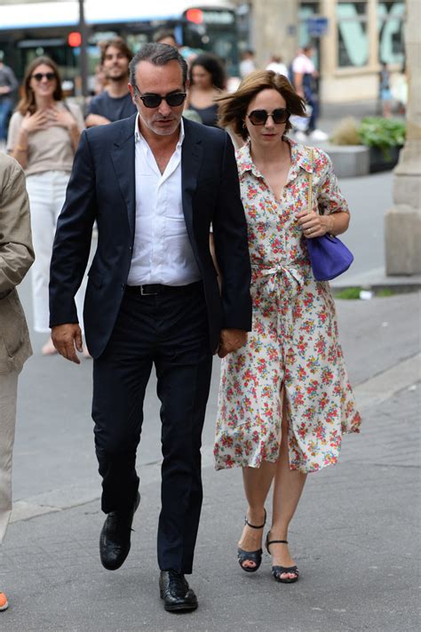 Photo Jean Dujardin Et Sa Femme Nathalie Pechalat Mariage De Claude